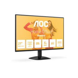 AOC Q27B35S3 | 27 " | IPS | QHD | 16:9 | 120 Hz | 1 ms | 2560 x 1440 pixels | 300 cd/m | HDMI ports quantity 1 | Black