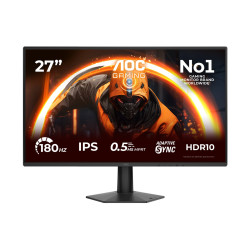 AOC 27G50F | 27 " | IPS | FHD | 16:9 | 144 Hz | 0.5 ms | 1920 x 1080 pixels | 300 cd/m | HDMI ports quantity 1 | Black