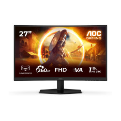 AOC C27G42ZE | 27 " | Fast VA | FHD | 16:9 | 260 Hz | 1 ms | 1920 x 1080 pixels | 300 cd/m | HDMI ports quantity 1 | Black