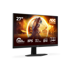 AOC 27G4ZRE | 27 " | Fast IPS | FHD | 16:9 | 260 Hz | 1 ms | 1920 x 1080 pixels | 300 cd/m | HDMI ports quantity 2 | Black