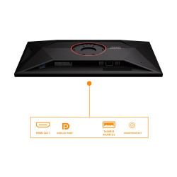 AOC U32G4U | 32 " | Fast IPS | UHD | 16:9 | 160 Hz | 1 ms | 3840 x 2160 pixels | 450 cd/m | HDMI ports quantity 2 | Black