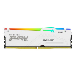 Kingston KF560C30BWEA-32 32GB 6000MT/s DDR5 CL30 DIMM FURY Beast White RGB EXPO | Kingston