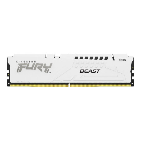 Kingston KF560C30BWE-16 16GB 6000MT/s DDR5 CL30 DIMM FURY Beast White EXPO | Kingston