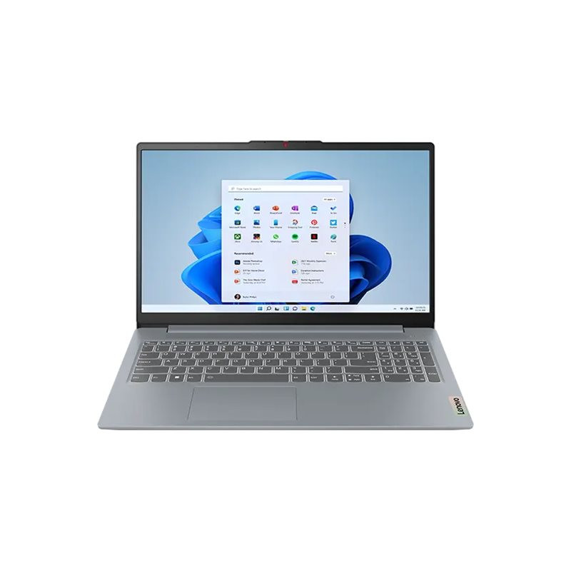 Lenovo IdeaPad Slim 3 15ABR8 AMD | Arctic Grey | 15.6 " | IPS | FHD | 1920 x 1080 pixels | Anti-glare | AMD Ryzen 7 | 5825U | 16