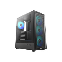 Deepcool Case | CC550 4F | Mid Tower | ATX PS2 (maximum length: 180 mm) | Black
