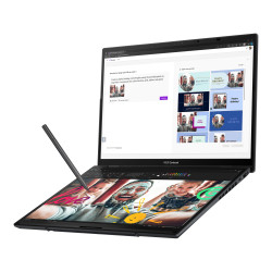 Asus | Zenbook Duo UX8406CA-QL287W | Inkwell Gray | 14 " | OLED | Touchscreen | FHD | 1920 x 1200 pixels | Intel Core Ultra 7 | 
