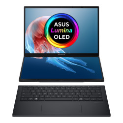 Asus | Zenbook Duo UX8406CA-QL287W | Inkwell Gray | 14 " | OLED | Touchscreen | FHD | 1920 x 1200 pixels | Intel Core Ultra 7 | 