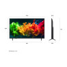 LG QNED 4K evo AI Mini LED TV | 50QNED8EB3F | 50 | Smart TV | webOS | UHD | Black