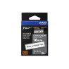 Brother | TZe-S241 Strong Adhesive Laminated Tape | Black on White | TZe | 8 m | 1.8 cm