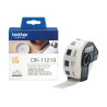 Brother DK-11219 Round paper labels, 12 mm, Black on white | Brother