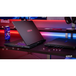 Lenovo Legion Pro 5 16AFR10 | Eclipse Black | 16 " | OLED | WQXGA | 2560 x 1600 pixels | 165 Hz | Glossy | AMD Ryzen 9 | 9955HX 