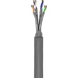 Goobay | CAT 6A Network Cable, S/FTP (PiMF), 50 m | 96093 | S/FTP | Grey
