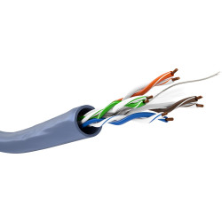 Goobay | CAT 6A Network Cable, U/UTP, 50 m | 96092 | S/FTP | Blue