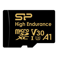 Silicon Power Flash memory card | Golden Series | 64 GB | Flash memory class A1, V30, UHS-I U3 | microSDXC