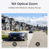 Reolink Smart 4K PoE Security Camera with 16X Optical Zoom | P850 | PTZ | 5.3-86mm | H.265/H.264 | Micro SD, Max. 256 GB