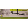 SALE OUT. Goobay Dual Monitor Mount Flex, Black | Goobay Dual Monitor Mount Flex | Swivel, Tilt, Rotation | 17-32 " | Maximum we
