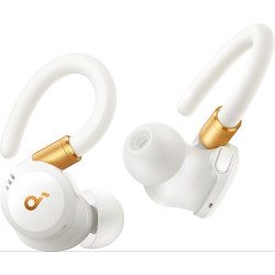 Anker Soundcore | Earbuds with Hook | Sport X20 | Bluetooth | ANC | White/Gold