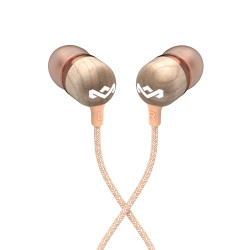 Marley Wired Earbuds | Smile Jamaica | Built-in microphone | USB Type-C | Copper