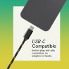 Marley Wired Earbuds | Smile Jamaica | Built-in microphone | USB Type-C | Rasta