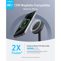 Anker MagGo Wireless Qi2 15W Charger | A25X1H11