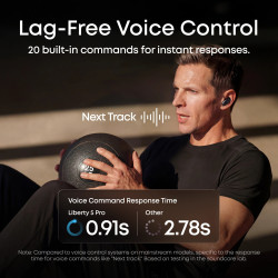 Anker Soundcore Liberty 5 Pro | Earbuds | In-Ear | Microphone | Midnight Black | Noise reduction | Wireless