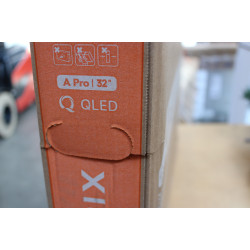SALE OUT. | Xiaomi QLED TV A Pro 2026 | 32" | Smart TV | Google TV | HD | Dark Gray | DAMAGED PACKAGING, CRACKED BODY (BACKSIDE,