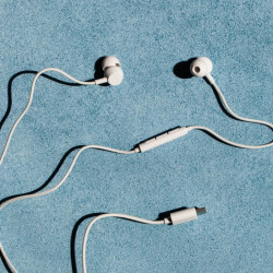 Sudio Earbuds | V3 | USB-C | In-ear | Microphone | Grey White