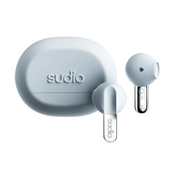 Sudio Earbuds | N3 | Bluetooth | On-ear | Microphone | Misty Blue | Wireless