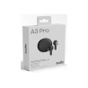 Sudio Earbuds | A3 Pro | Bluetooth | In-ear | Microphone | Cloudy Black | Noise canceling | Wireless