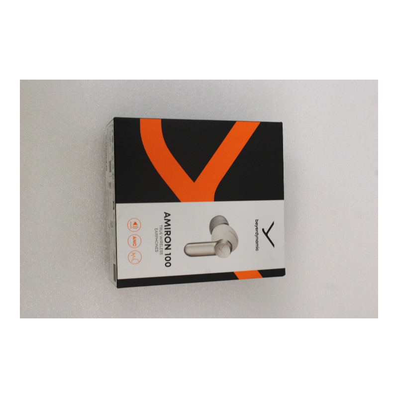 SALE OUT. Beyerdynamic Amiron 100 cream TWS Earphones with charging case, 5 pairs of eartips and USB cable | SALE OUT. Beyerdyna