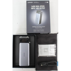 SALE OUT. Anker 737 Power Bank Gen 2 B2C - UN Black Iteration 1 | A1289011 | 24000 mAh | Black | DEMO