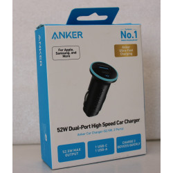 SALE OUT. Anker 325 Car Charger 1A/1C PD 53W with PPS | SALE OUT. Anker Car Charger 1A/1C PD 53W with PPS | A2735G11 | DEMO