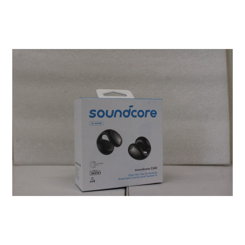 SALE OUT. Anker Soundcore C40i Flexible and Comfortable Clip-On Earbuds, Black | SALE OUT. Anker Soundcore Flexible and Comforta