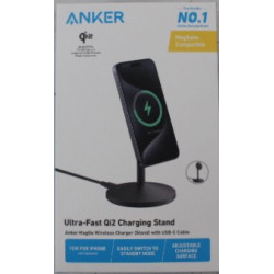 SALE OUT. Anker MagGo Wireless Qi2 15W Charger | Anker MagGo Wireless Qi2 15W Charger | A25X1H11 | DEMO