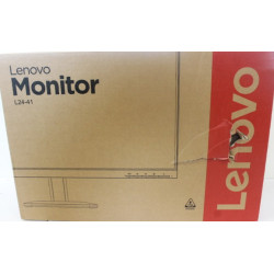 SALE OUT. Lenovo L24-41 23.8 IPS 1920x1080/16:9/250 nits/HDMI/Raven Black/3Y Warranty | Lenovo L24-41 | 23.8 " | IPS | FHD | 16: