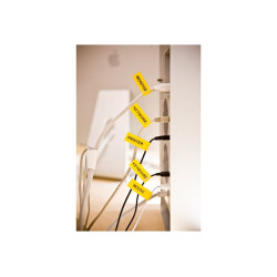 Brother | TZe-FX631 Flexible ID Laminated Tape | Black on Yellow | TZe | 8 m | 1.2 cm