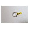 Brother | TZe-FX611 Flexible ID Laminated Tape | Black on Yellow | TZe | 8 m | 6 cm