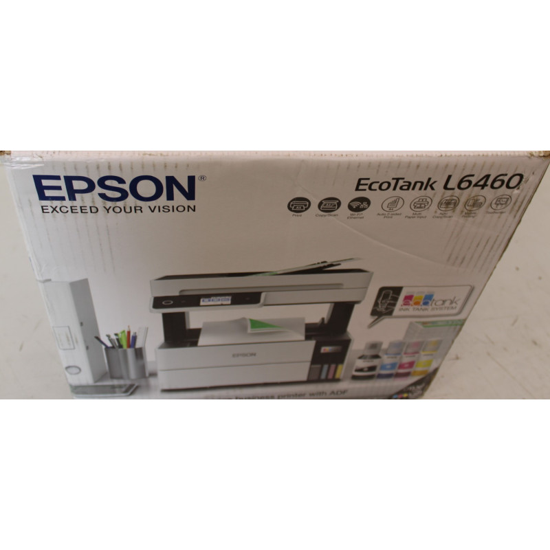 SALE OUT. Epson EcoTank | L6460 | Printer / copier / scanner | Colour | Ink-jet | A4/Legal | Grey DAMAGED PACKAGING | SALE OUT. 