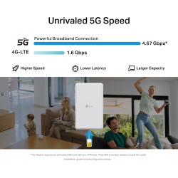 TP-LINK | 5G Outdoor Router | NE200-Outdoor | Mesh Support No | MU-MiMO No | 5G