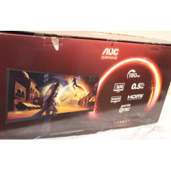 SALE OUT. AOC CU34G4 Curved 34" 3440x1440/21:9/1ms HDMI, DisplayPort, USB, Audio out | SALE OUT. AOC | CU34G4 | 34 " | Fast VA |