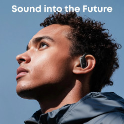 Anker Soundcore | Open-Ear Headphones, Comfortable Fit, Clear Sound, Lidless Case | V40i
