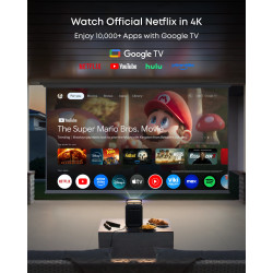 Anker Nebula | Laser Projector | 4K UHD (3840 x 2160) | 3500 ANSI lumens | Black/Gray