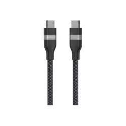Anker USB-C to USB-C Cable Braided, 0.9m, 240W, Black | Anker USB-C Braided Cable, 0.9 m