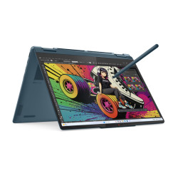Lenovo- Yoga 7 2-in-1 14AKP10 AMD | Tidal Teal | 14 " | OLED | WUXGA | 1920 x 1200 pixels | AMD Ryzen AI 7 | 350 | 16 GB | Solde