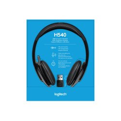 Logitech | Headset | H540 | Built-in microphone | USB Type-A | Black