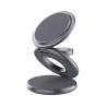 Fixed MagPowerstation Round 3-in-1 foldable wireless charger with MagSafe support | Gray