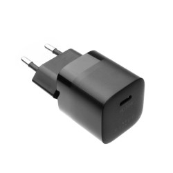 Fixed Mini wall charger with USB-C output and PD support, 30W | FIXC30M-C-BK