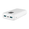 Fixed Power bank Zen 20 with LCD display and PD 20W output | FIXZEN-20-WH | 20000 mAh | White