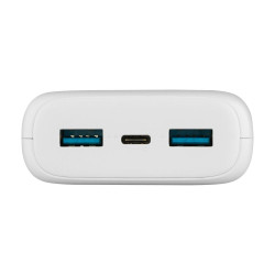 Fixed Power bank Zen 20 with LCD display and PD 20W output | FIXZEN-20-WH | 20000 mAh | White