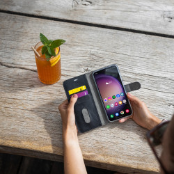 Fixed Opus | Book Case | Honor | Magic 8 Lite 5G | Synthetic leather | Black